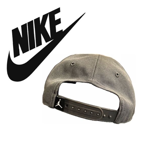 Nike Air Jumpman Dark Gray Hat - Size 4/7 - Picture 2 of 3